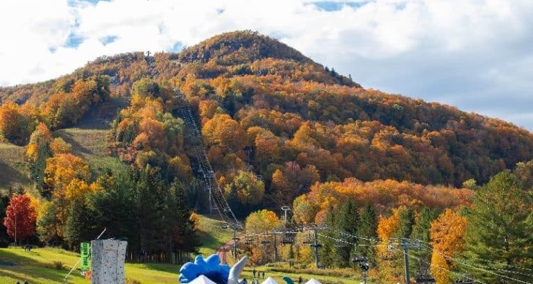 Hunter Mountain Catskills fall foliage