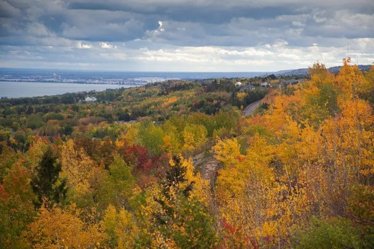 Duluth Fall Colors at Haw Ridge