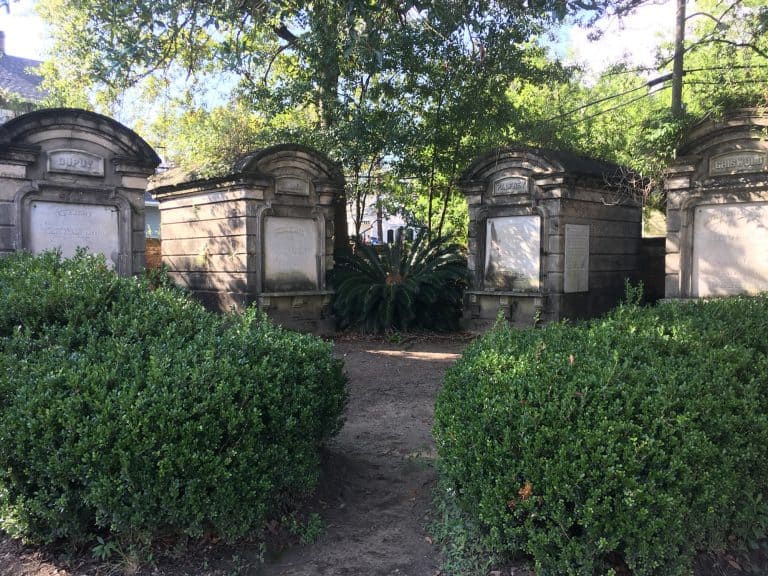 Things to do in New Orleans with teens include visiting a cemetery