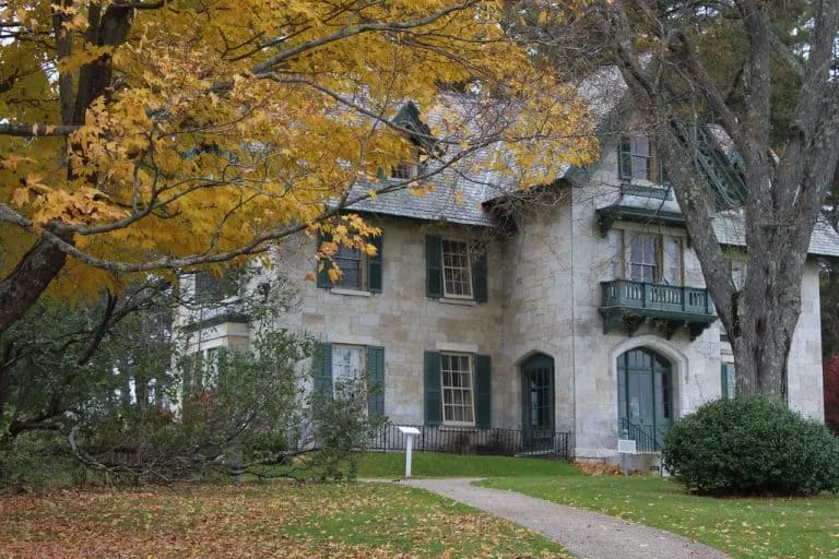 Norman Rockwell Museum in fall