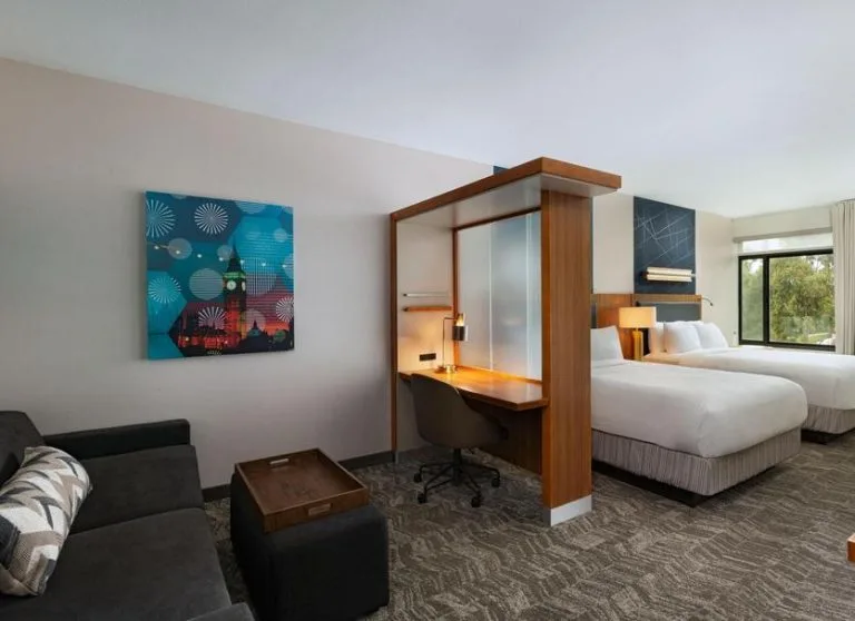 The 17 Best Hotels Near Disneyland for Families 21 Two Queen Room SpringHill Suites Anaheim Maingate