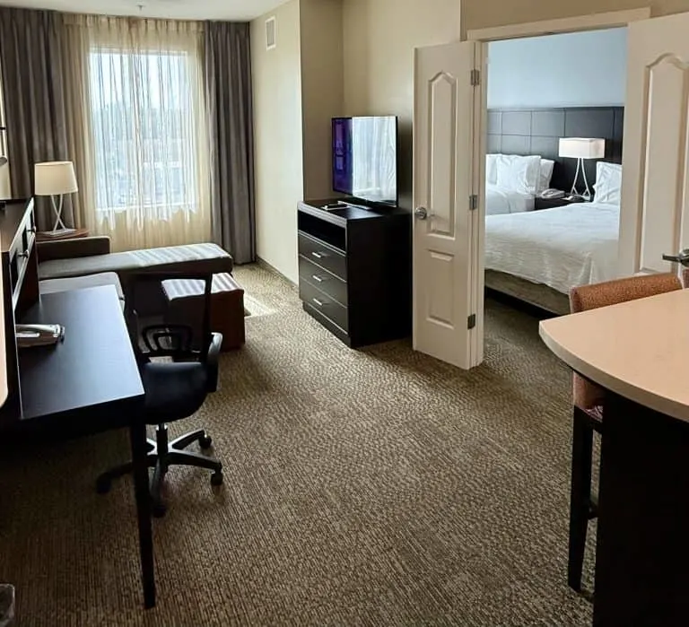 The 17 Best Hotels Near Disneyland for Families 24 Staybridge Suites Anaheim two queen suite