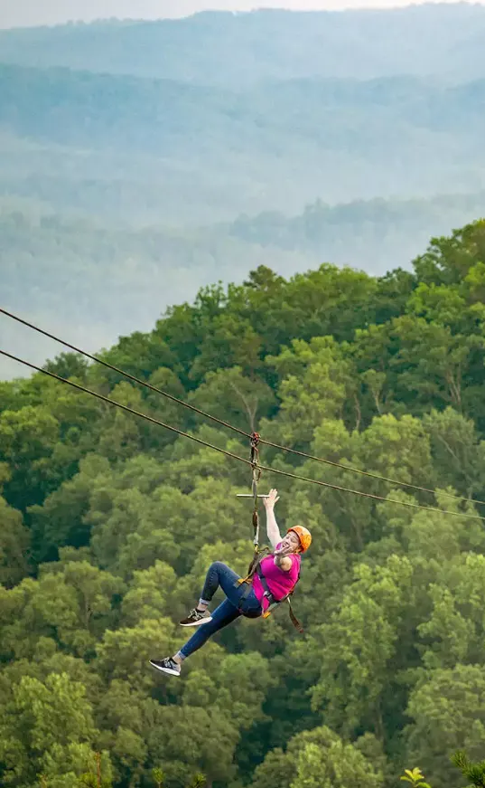 Legacy Mountain Zip Lines in Pigeon Forge