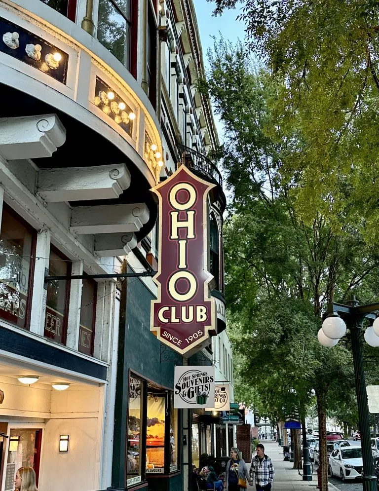 The Ohio Club in Hot Springs Ak