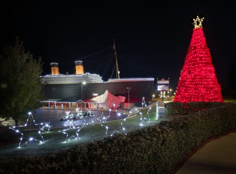 Christmas at the Tutanic Museum in Branson