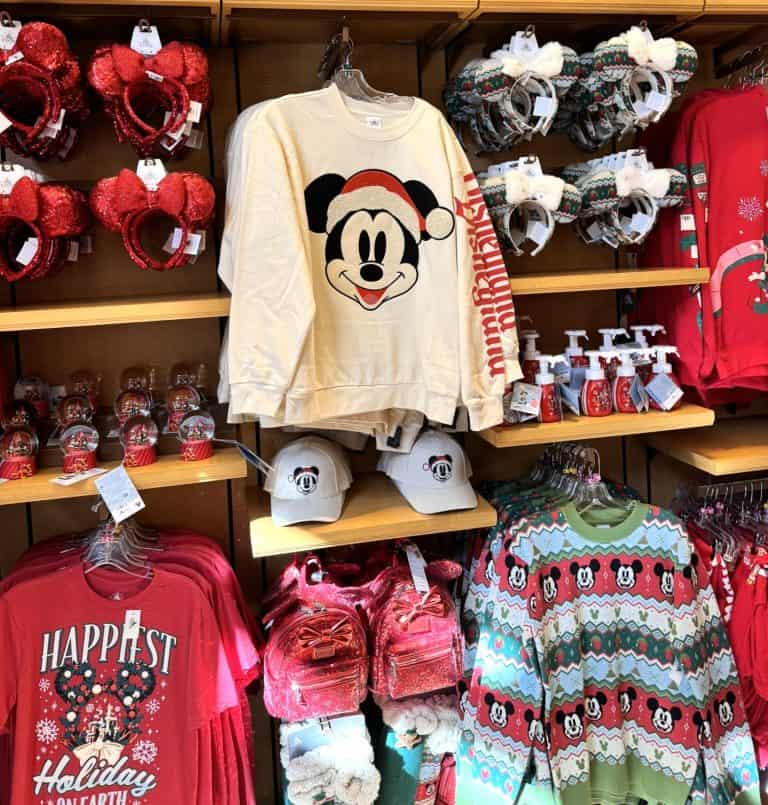 Disneyland Holiday merchandise