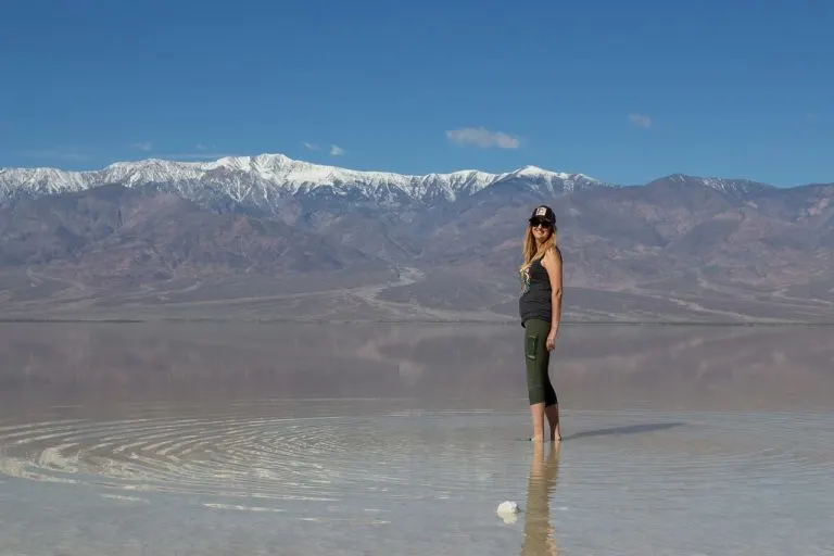 Lake Manly in Death Valley