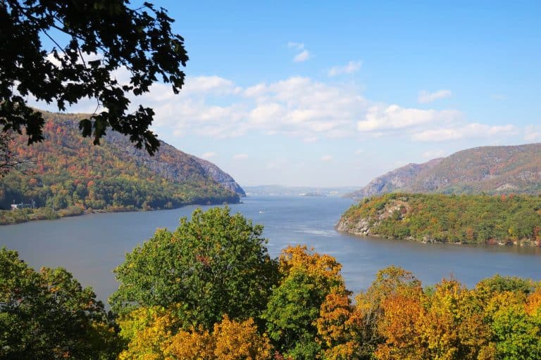 West Point Military Academy is a great fall foliage destination in Hudson Valley