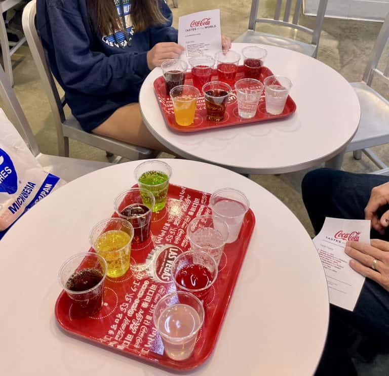 Tasting Experience at Coca Cola Las Vegas