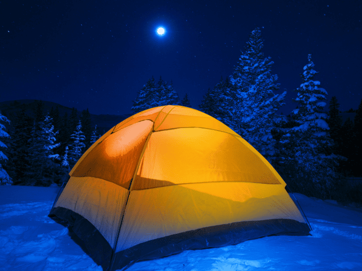 cold weather camping