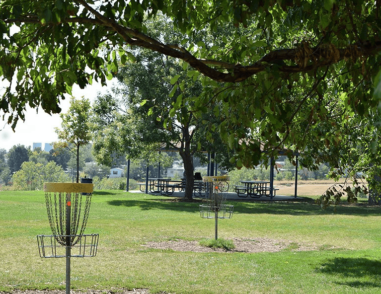 Disc Golf in Camenisch Park