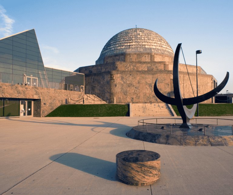 visiting the Adler planetarium is one of the best things to do in Chicago with teens