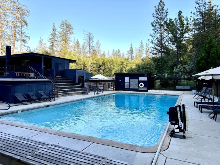 Autocamp Yosemite Pool Deck