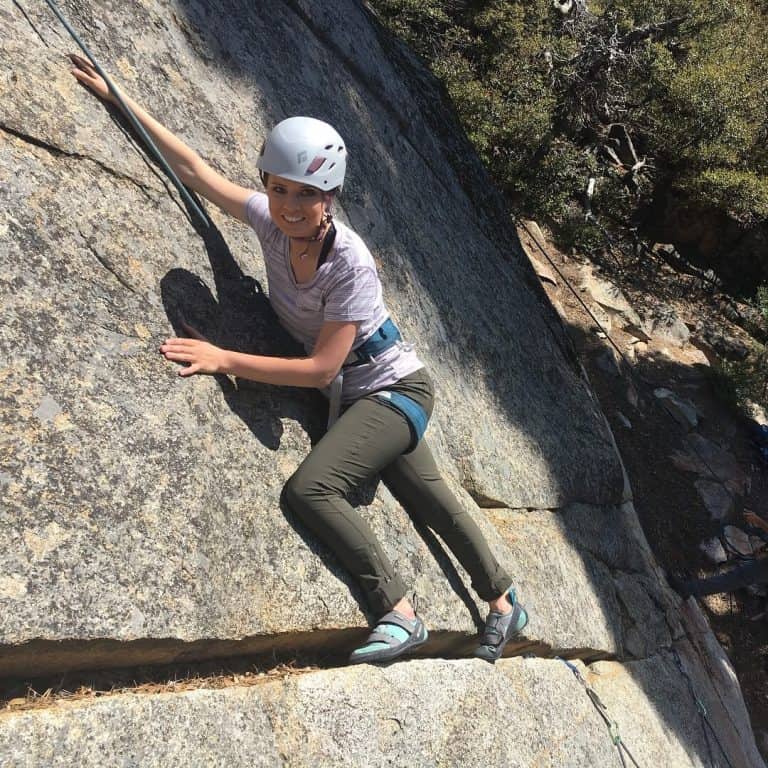 rock climbing with Southern Yosemite Mountain Guides