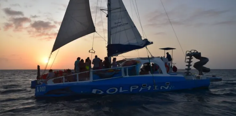 Sunset Dolphin Cruise in Aruba