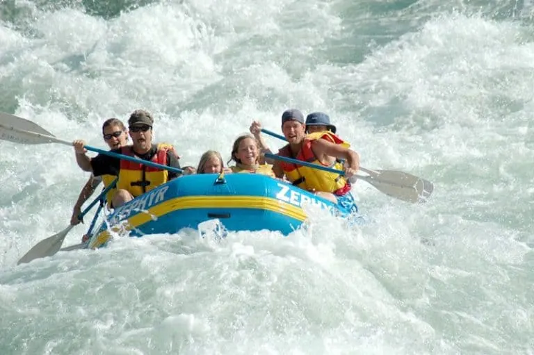 going river rafting is one of my favorite things to do near Yosemite