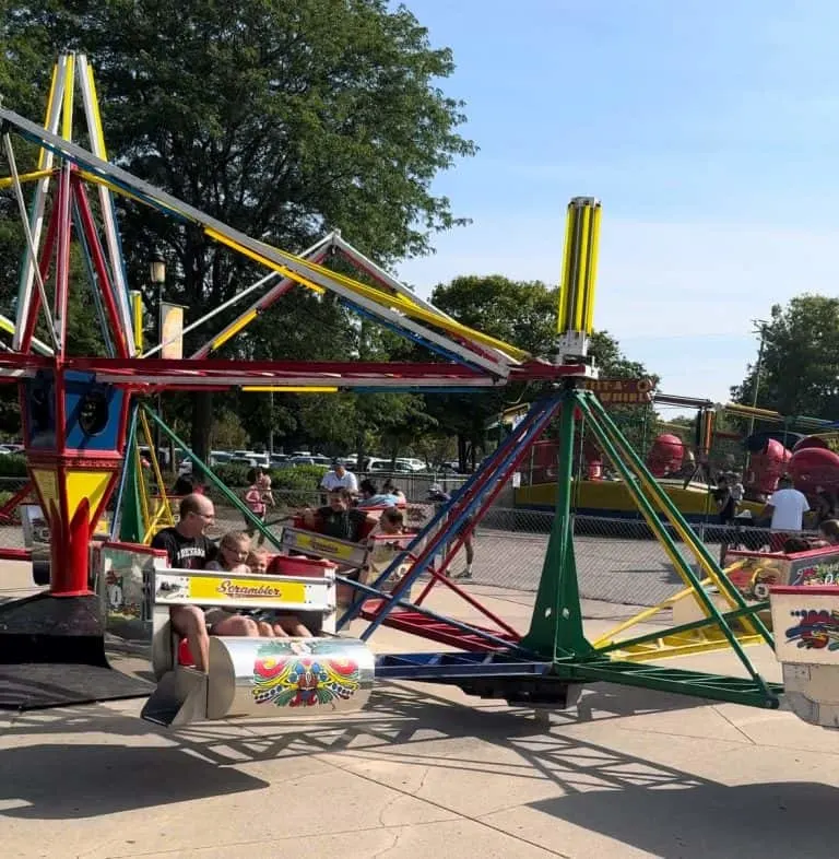 The Scrambler at Bay Beach Amusement Park