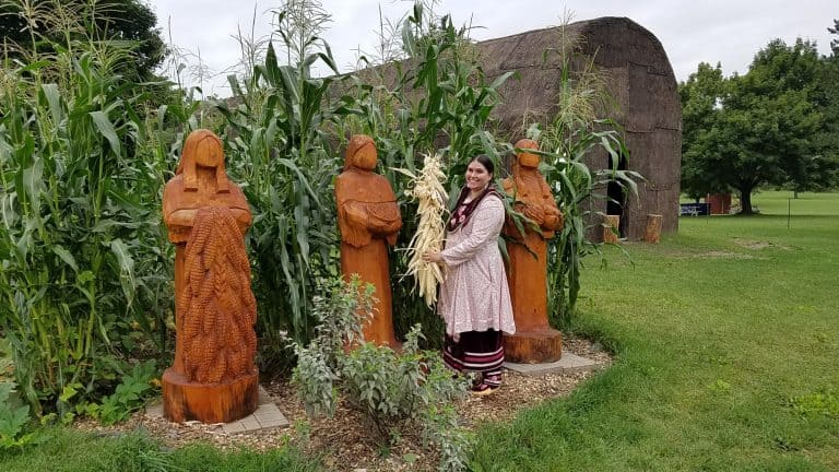 Three Sisters Garden and Oneida Longhouse