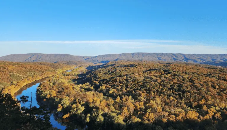 Point Lookout Overlook during the fall