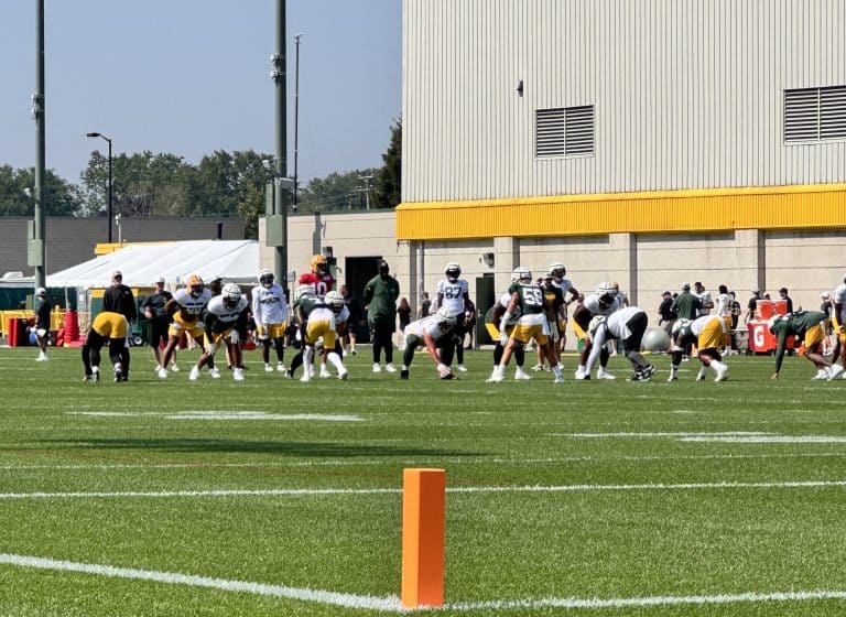 Packers Training Camp is one of the best things to do in Green Bay with kids