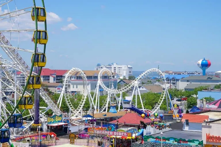 Trimper Amusement Park in Ocean CIty