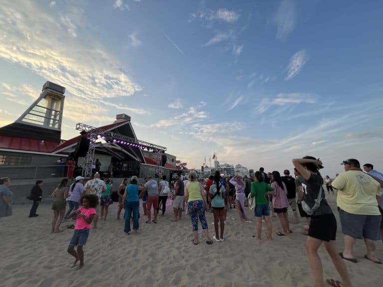 Ocean City Beach dance party