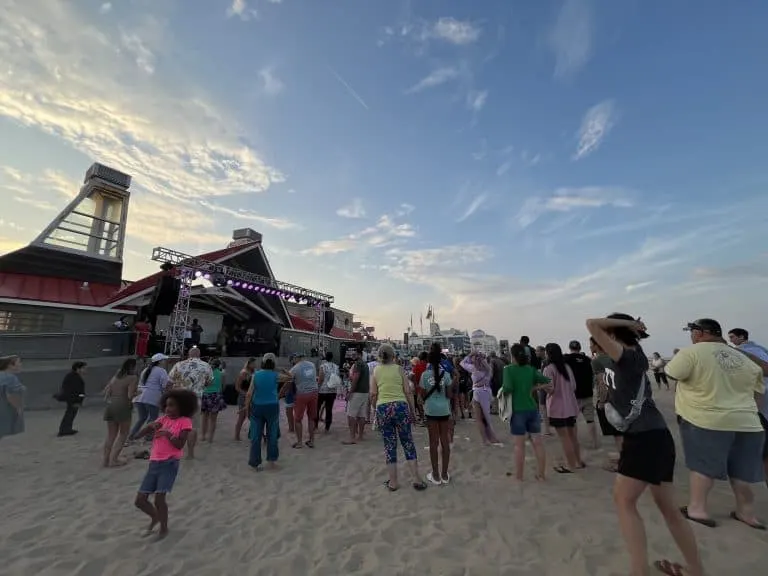 Ocean City Beach dance party