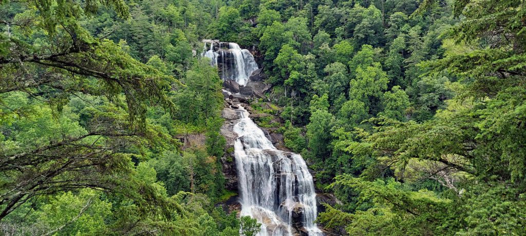 Upper whitewater falls is one of the best waterfalls on the East Coast.