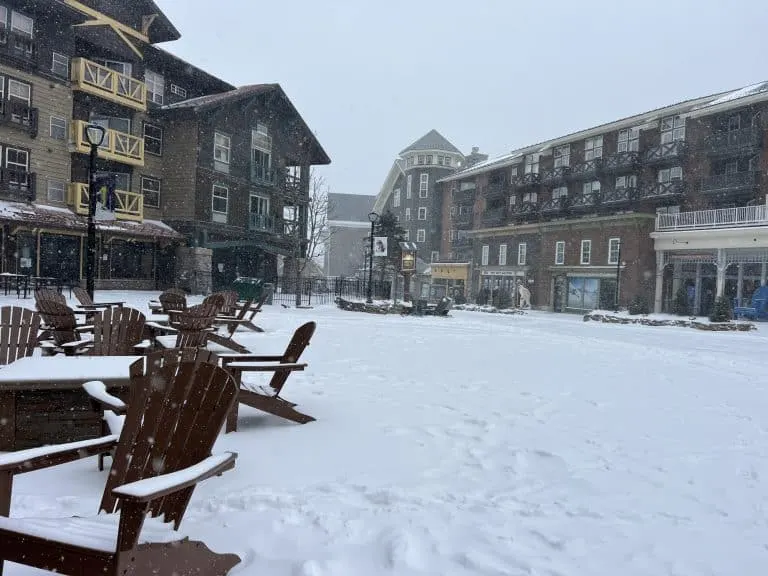 Snowshoe Mountain- Family Skiing in West Virginia 7 The Village at SNowshoe Resort