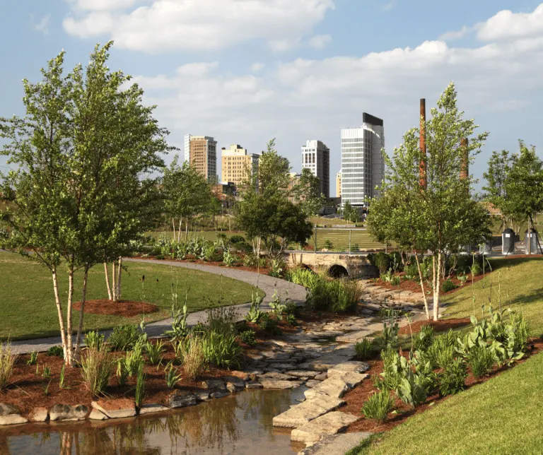 The 14 Most Accessible Cities in the U.S. 8 Park in Birmingham