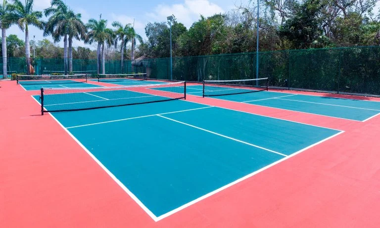 Grand Palladium Kantenah Riviera Maya Mexico Review 8 Pickleball Courts