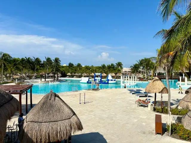 Grand Palladium Kantenah Riviera Maya Mexico Review 3 Pool area Grand Palladium Kantenah