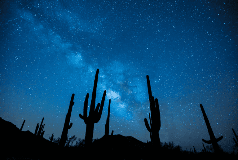 Milky Way view at the Sonoran Desert National Monument