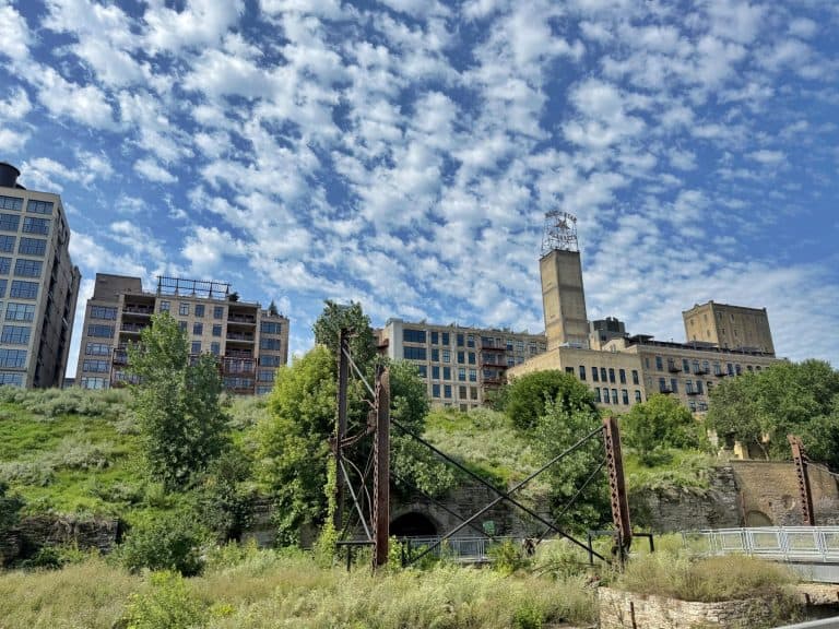 Mill Ruins Park in Minneapolis